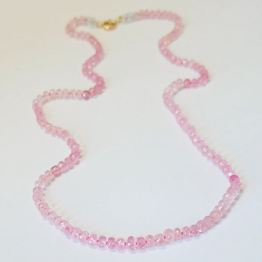 pink tourmaline necklace