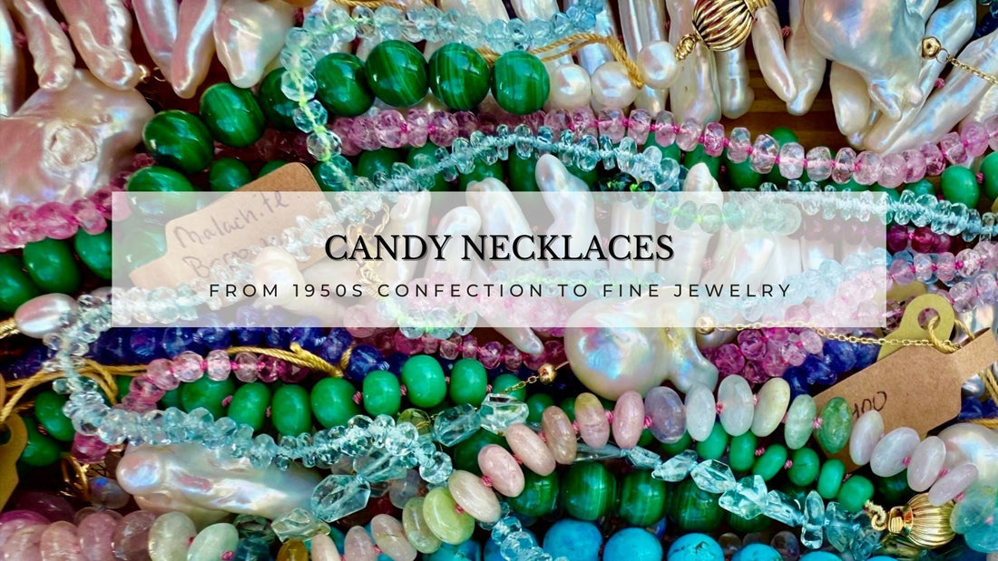 Collection of candy necklaces 