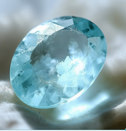 allure of milky aquamarine