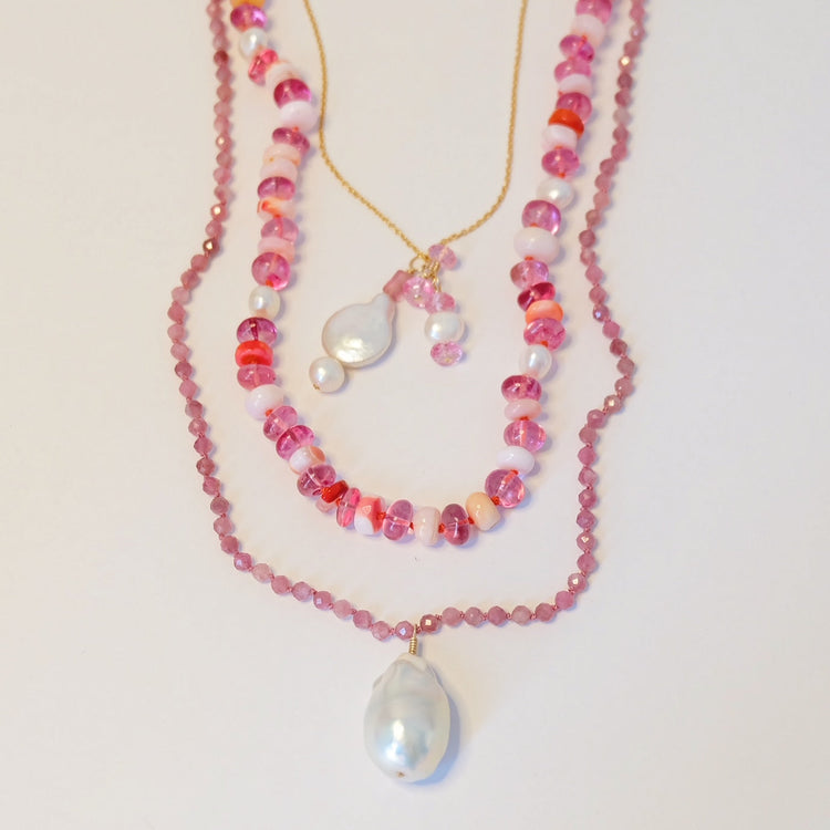 pink gemstone jewelry