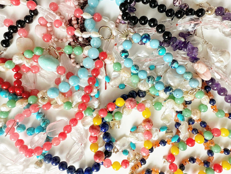 beaded candy necklaces