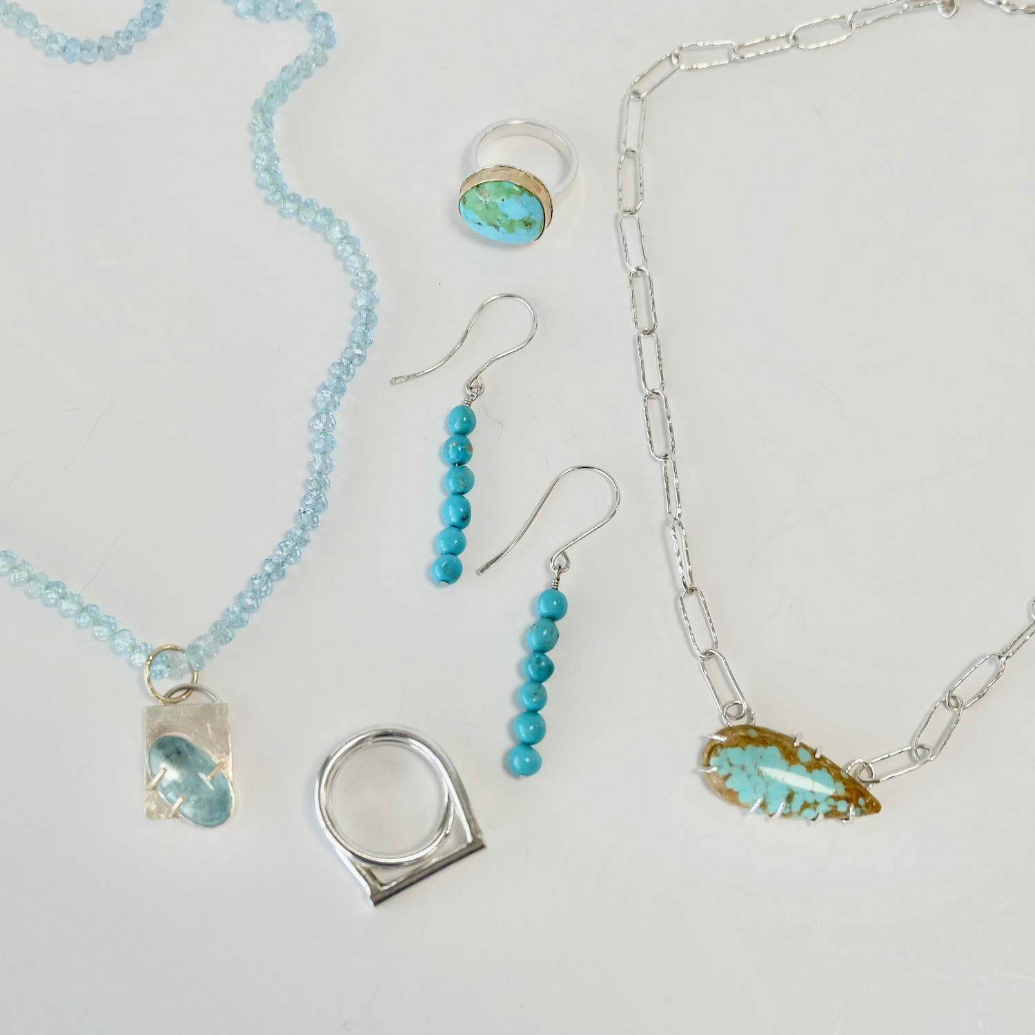 Collection of birthstone jewelry