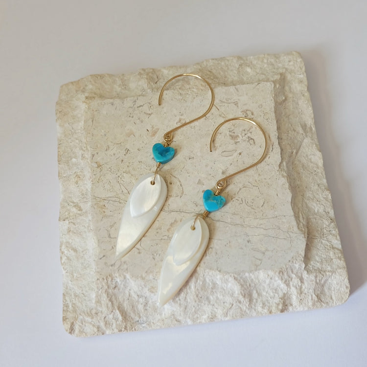 turquoise earrings