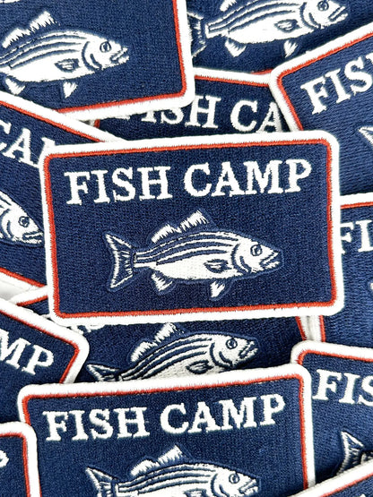 Fish Camp Iron On Patch