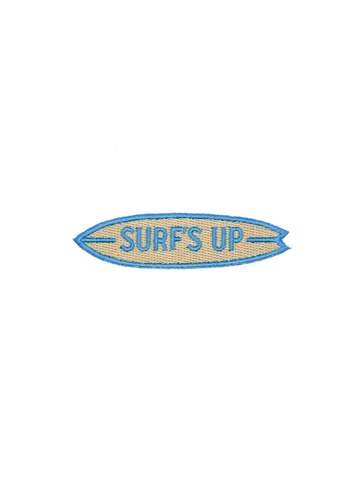 Surf's Up Embroidered Iron On Patch
