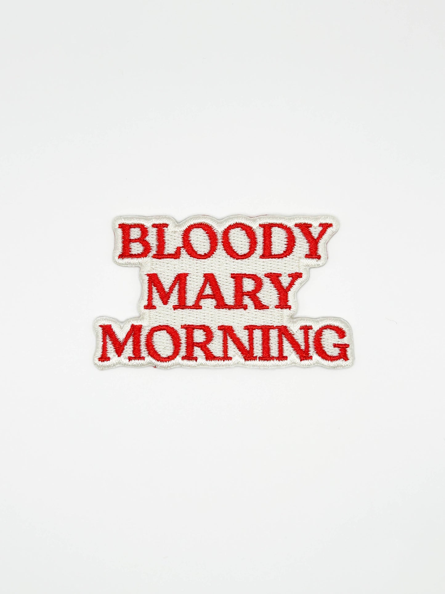 Bloody Mary Morning Iron On Patch