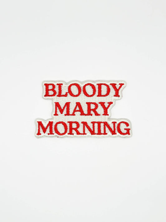 Bloody Mary Morning Iron On Patch