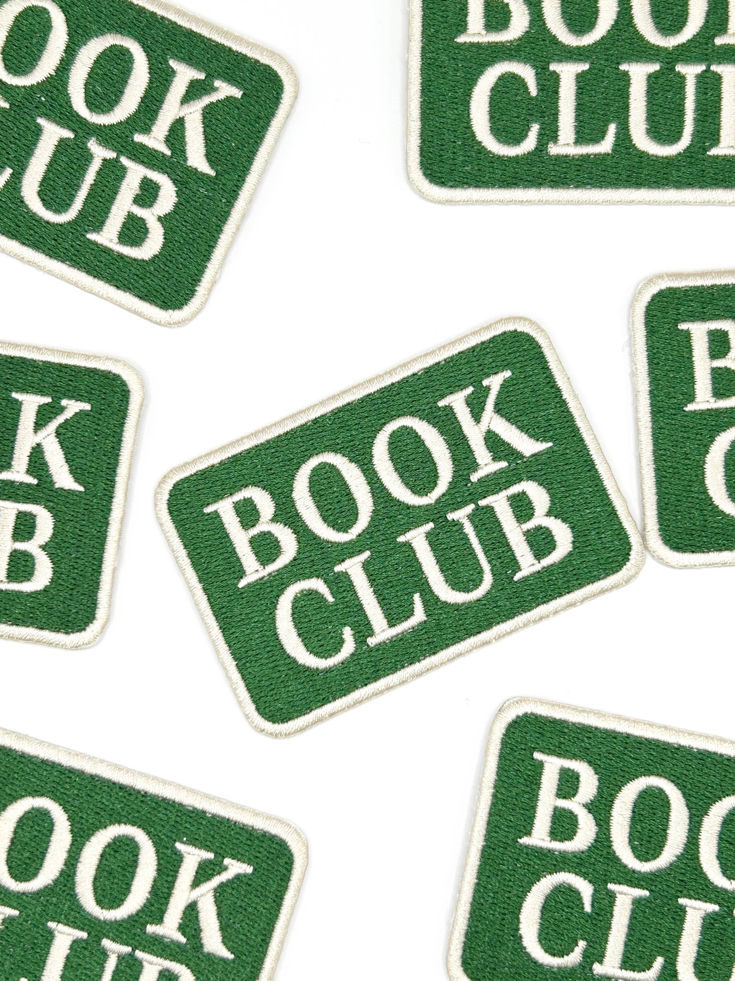 Book Club Iron On Patch