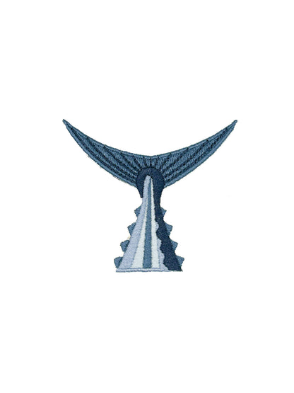 Tuna Tail Iron On Patch