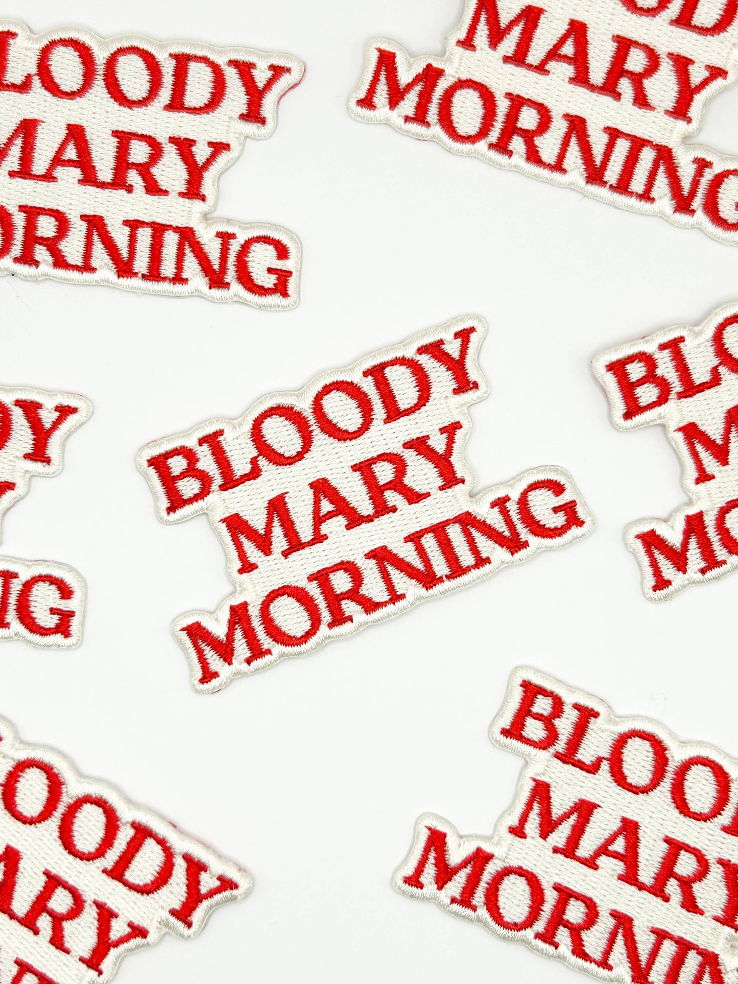 Bloody Mary Morning Iron On Patch