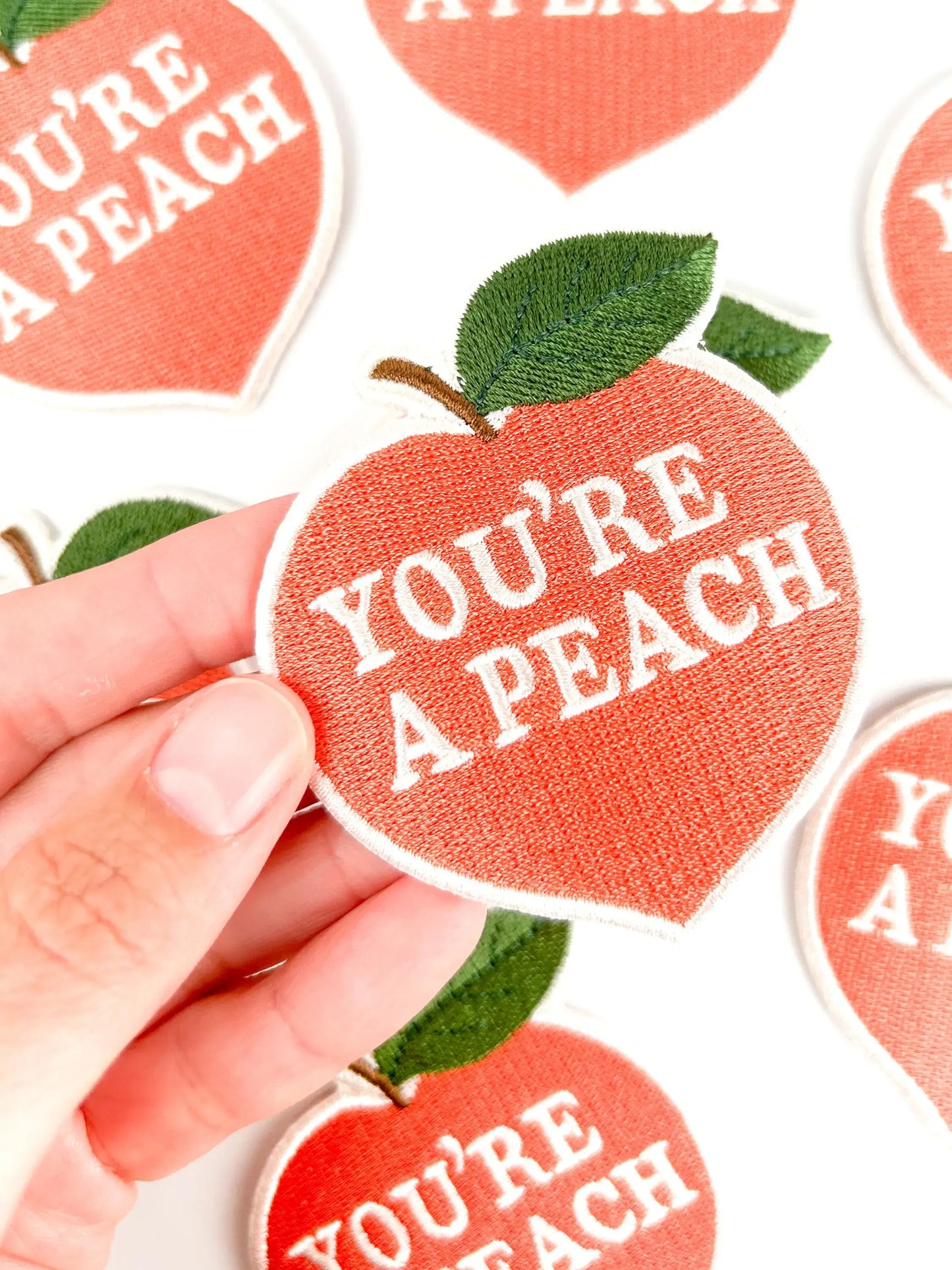 You're a Peach Iron On Patch