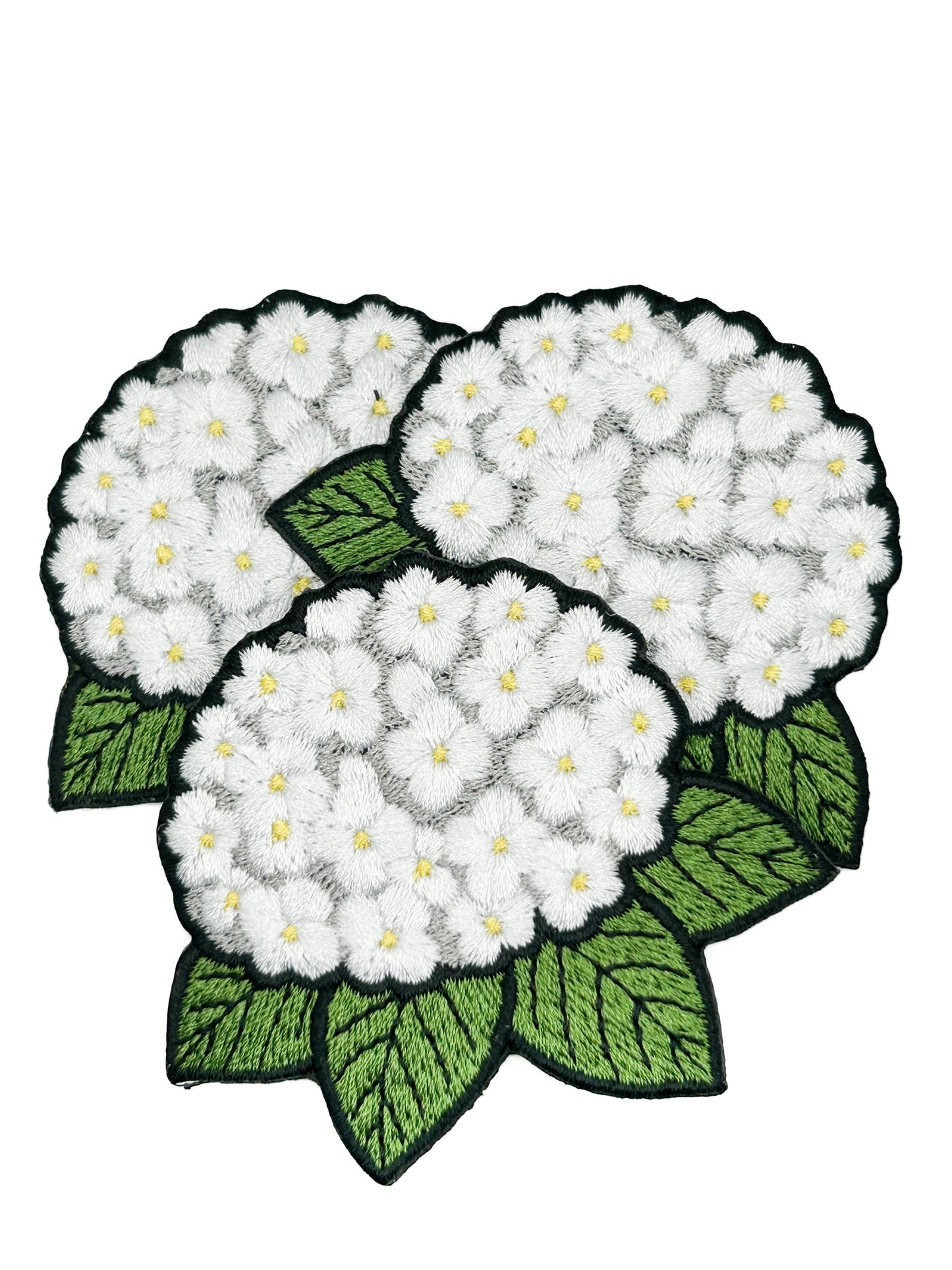 Hydrangea Iron On Patch