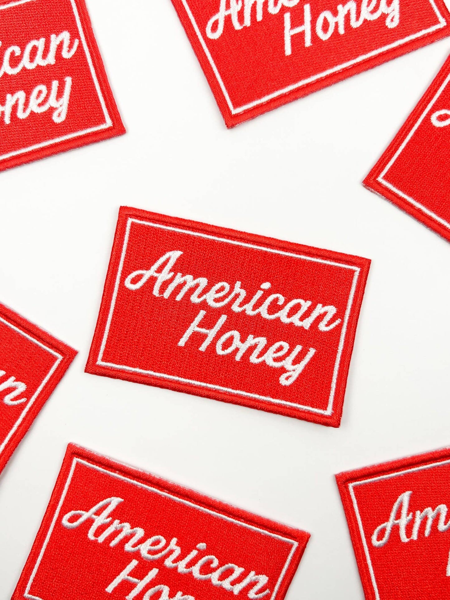 American Honey Iron On Patch