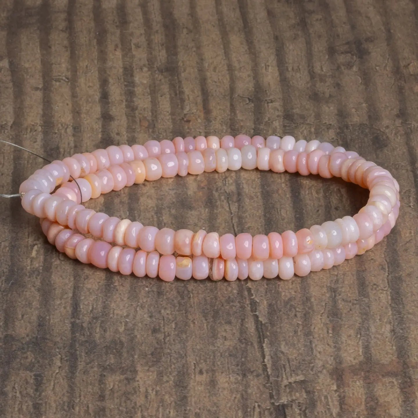 6mm Light Pink Peruvian Opal