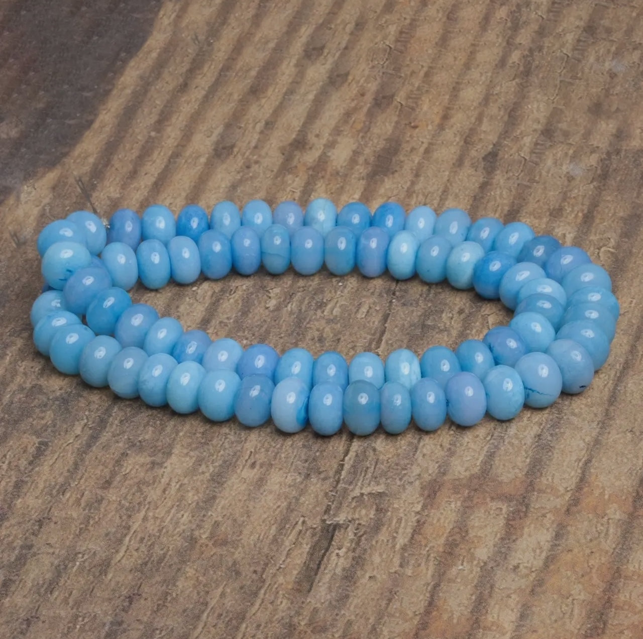 7-9mm Light Blue Opal