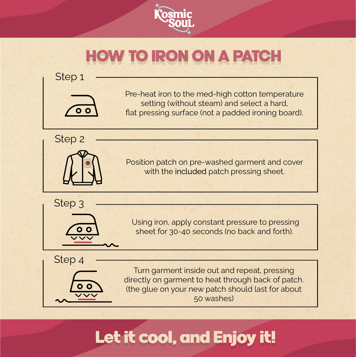 Netflix & Chill Iron On Patch