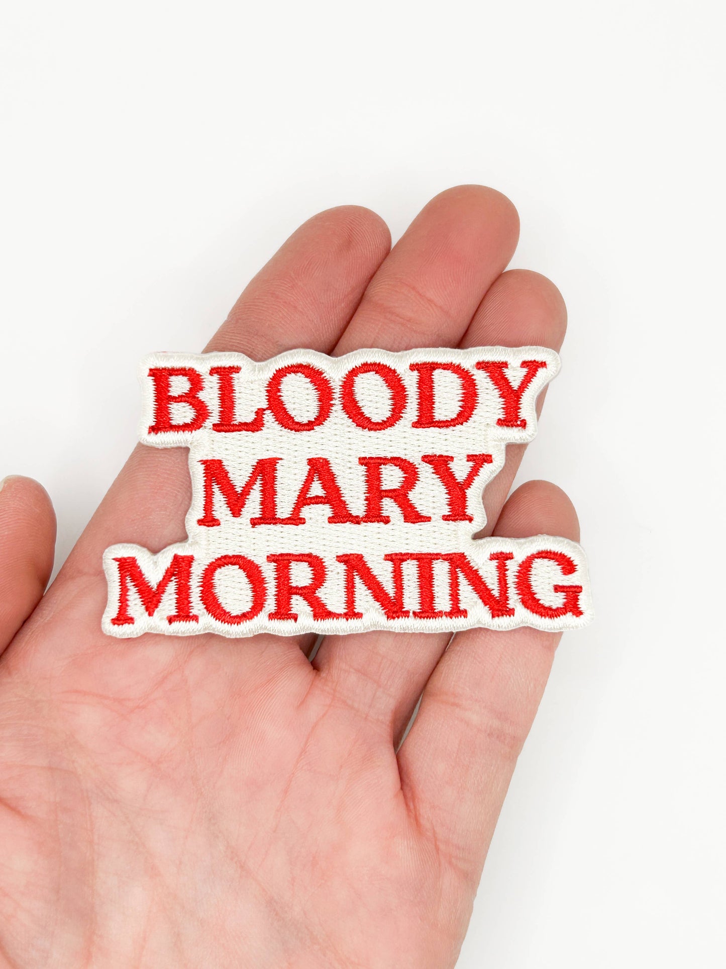Bloody Mary Morning Iron On Patch