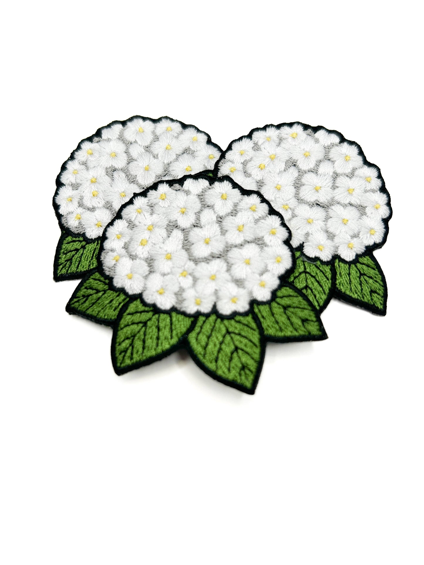 Hydrangea Iron On Patch