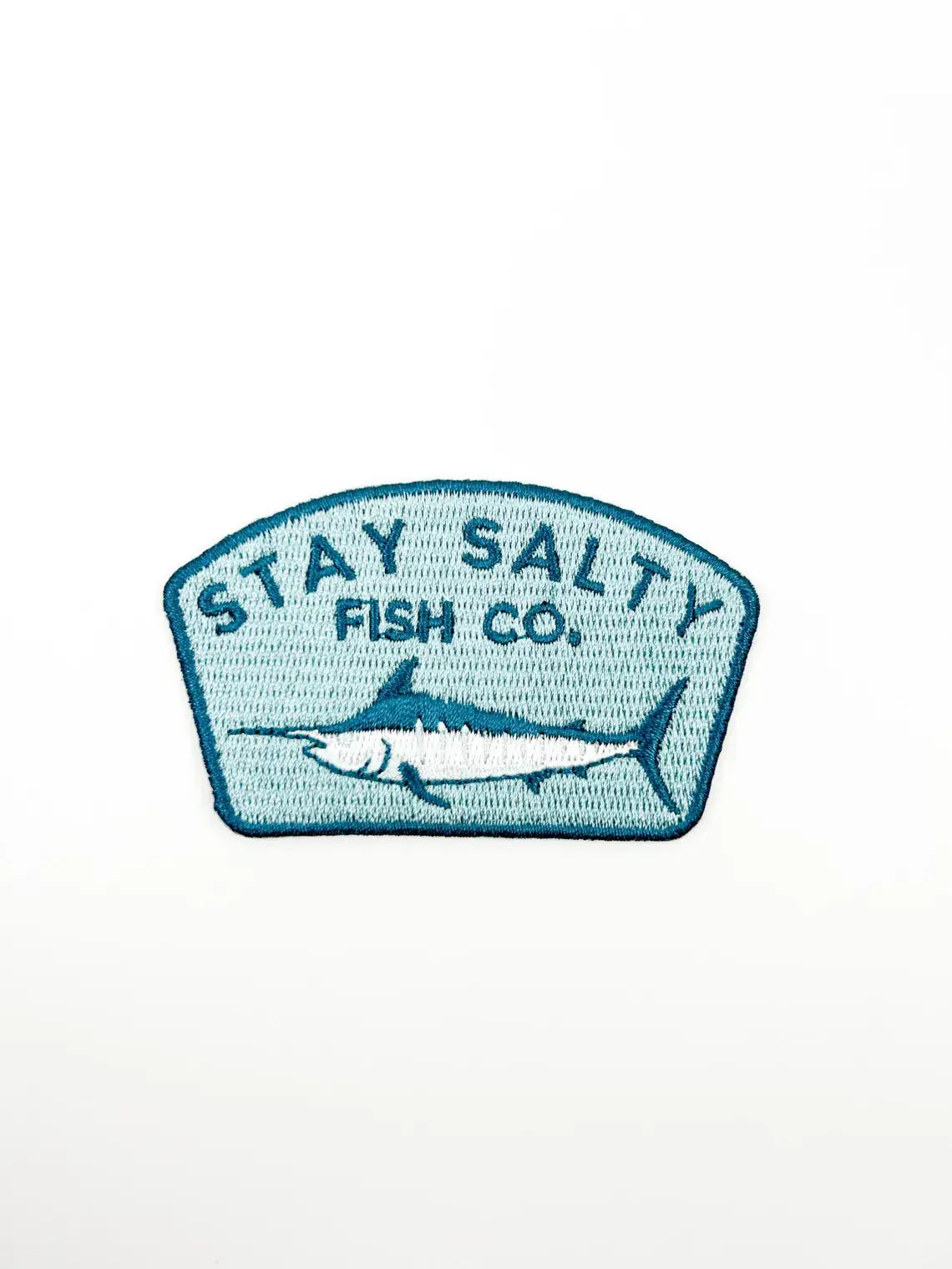 Stay Salty Fish Co. Iron On Patch