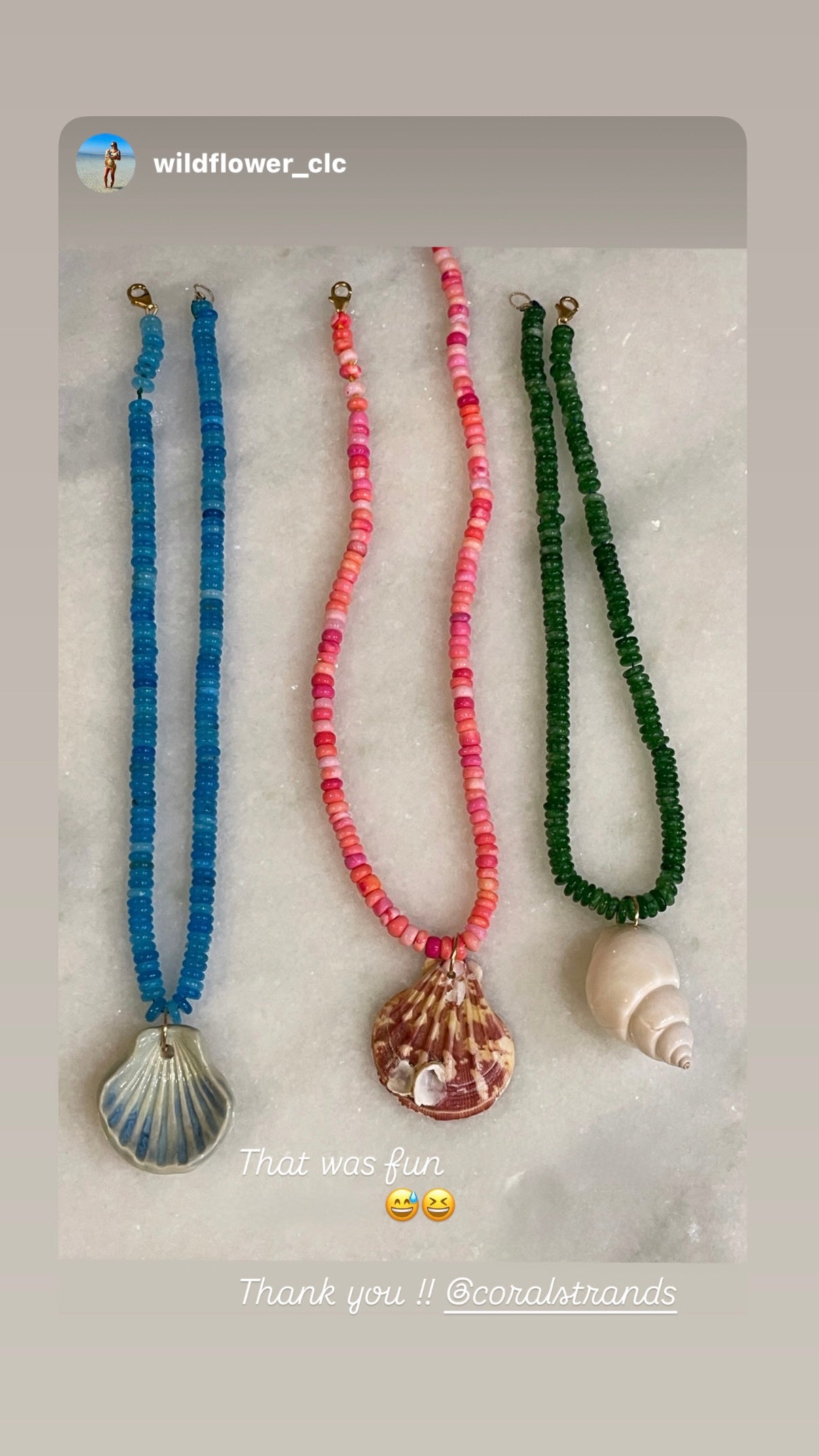 Key Largo Jewelry Making Class: Candy Necklace Workshop