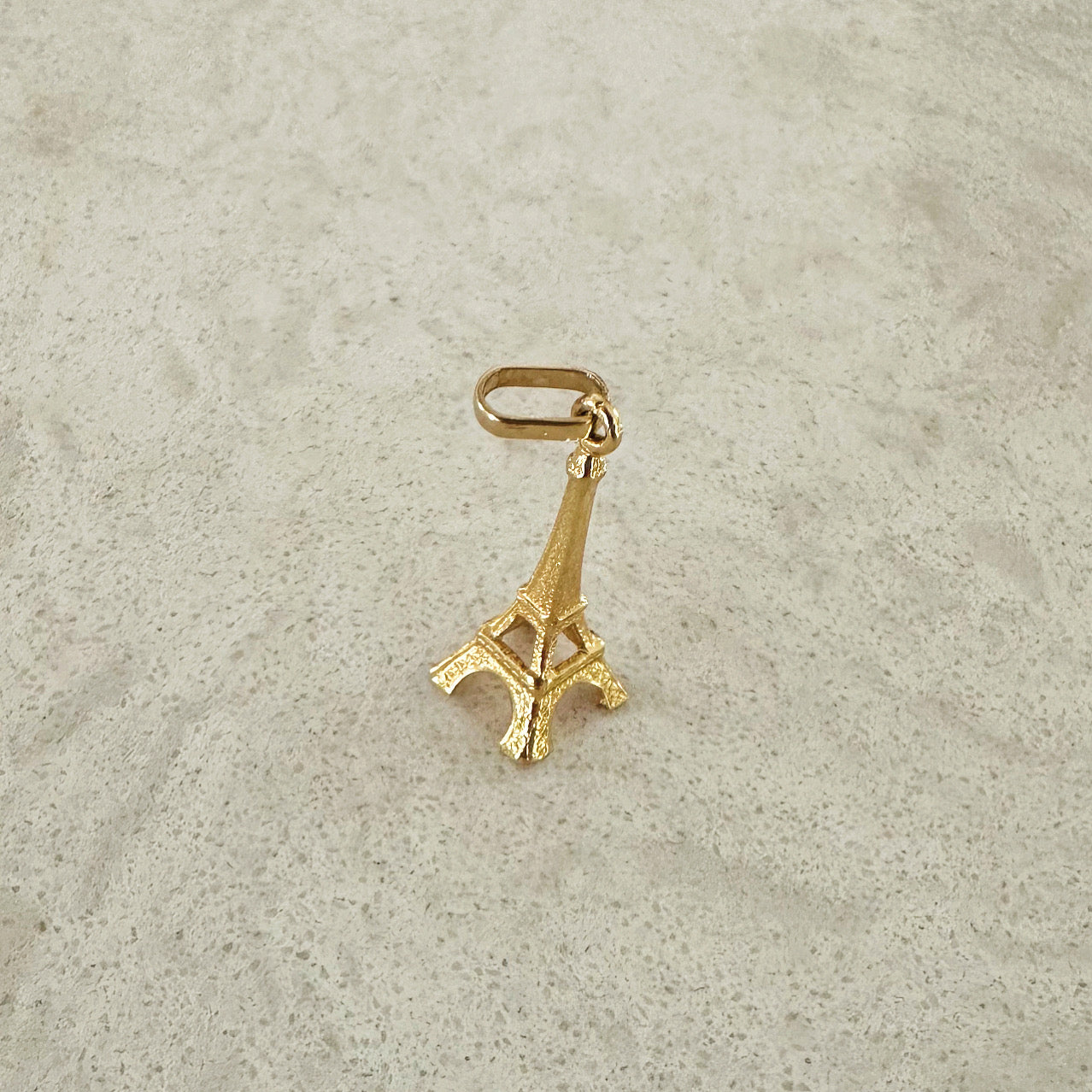 Gold Charm-Eiffel Tower Charm-3D Charm