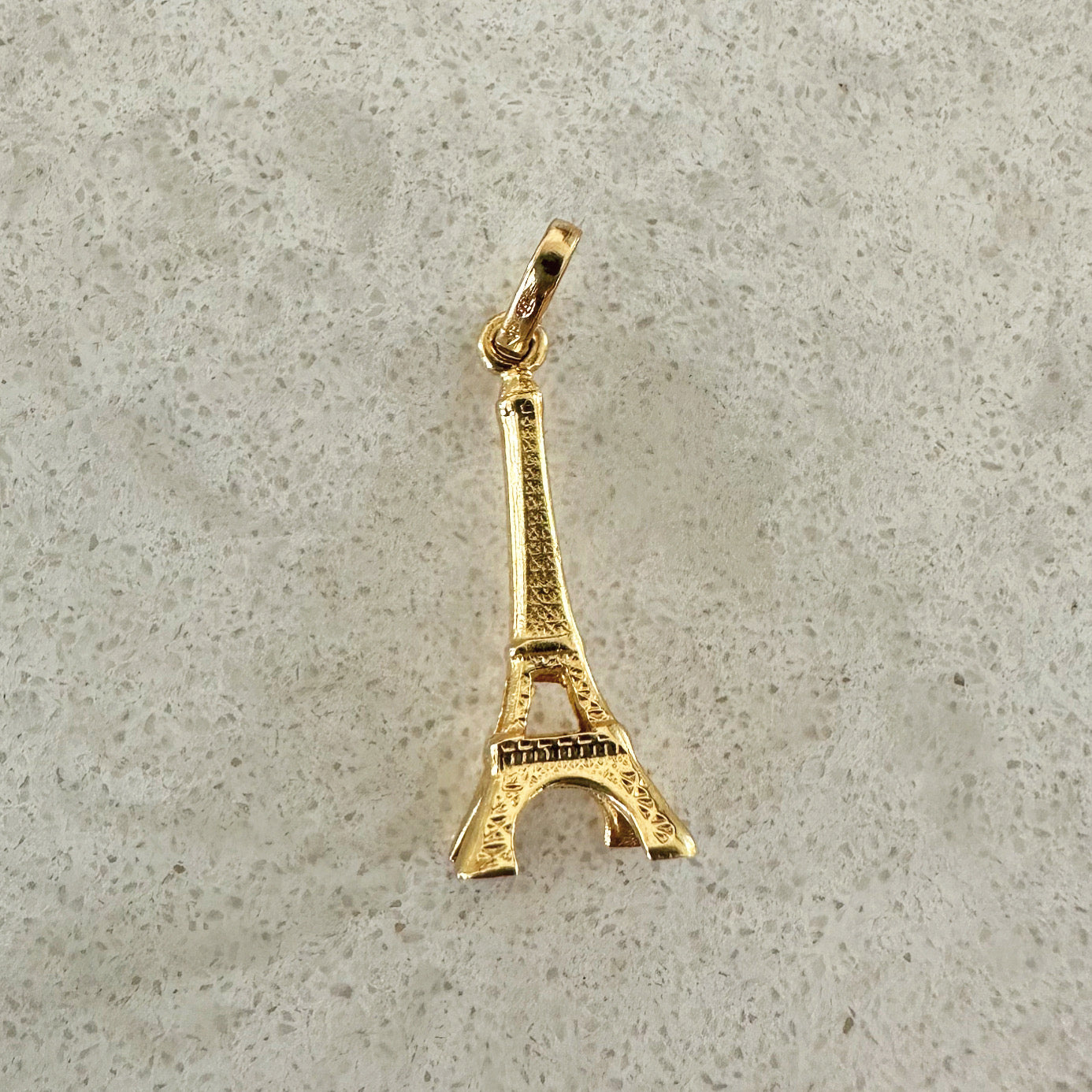 Gold Charm-Eiffel Tower Charm-Vintage Charm