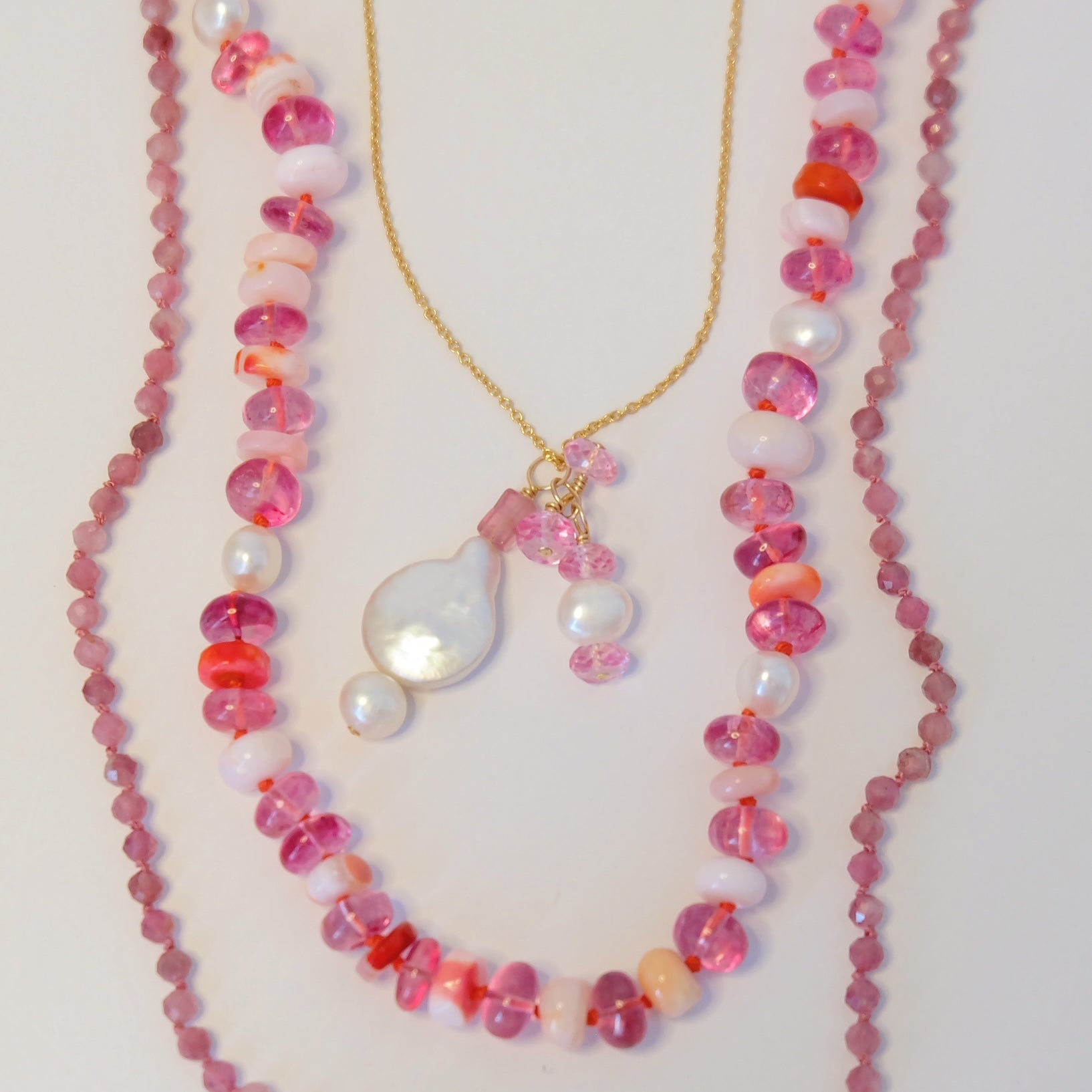 Pink Necklaces