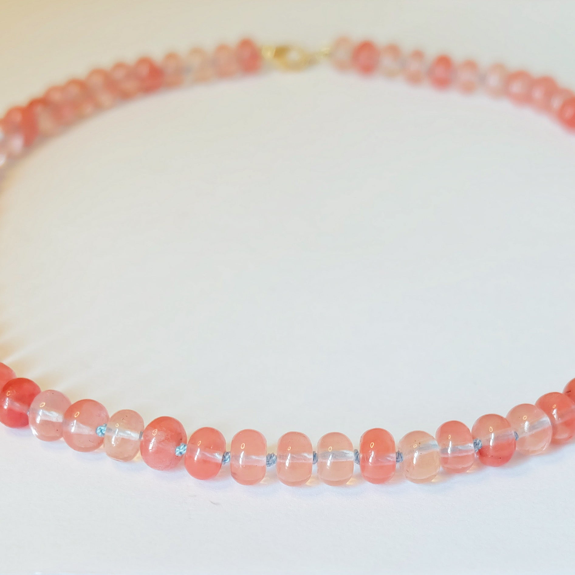 Rose Pink Candy Necklace