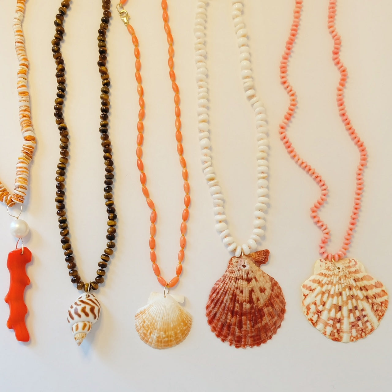 Seashell Necklace-Seashell Charm