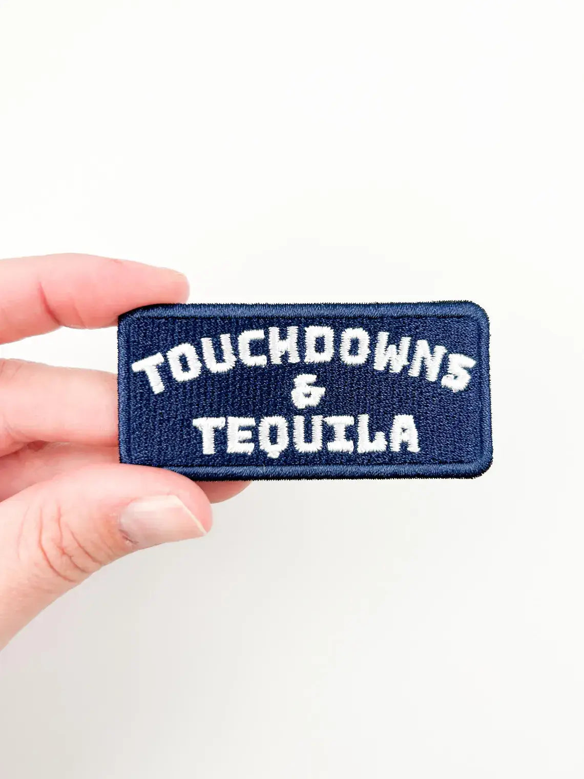 touchdowns-and-tequila-iron-on-patch