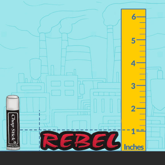 Rebel Iron On Patch