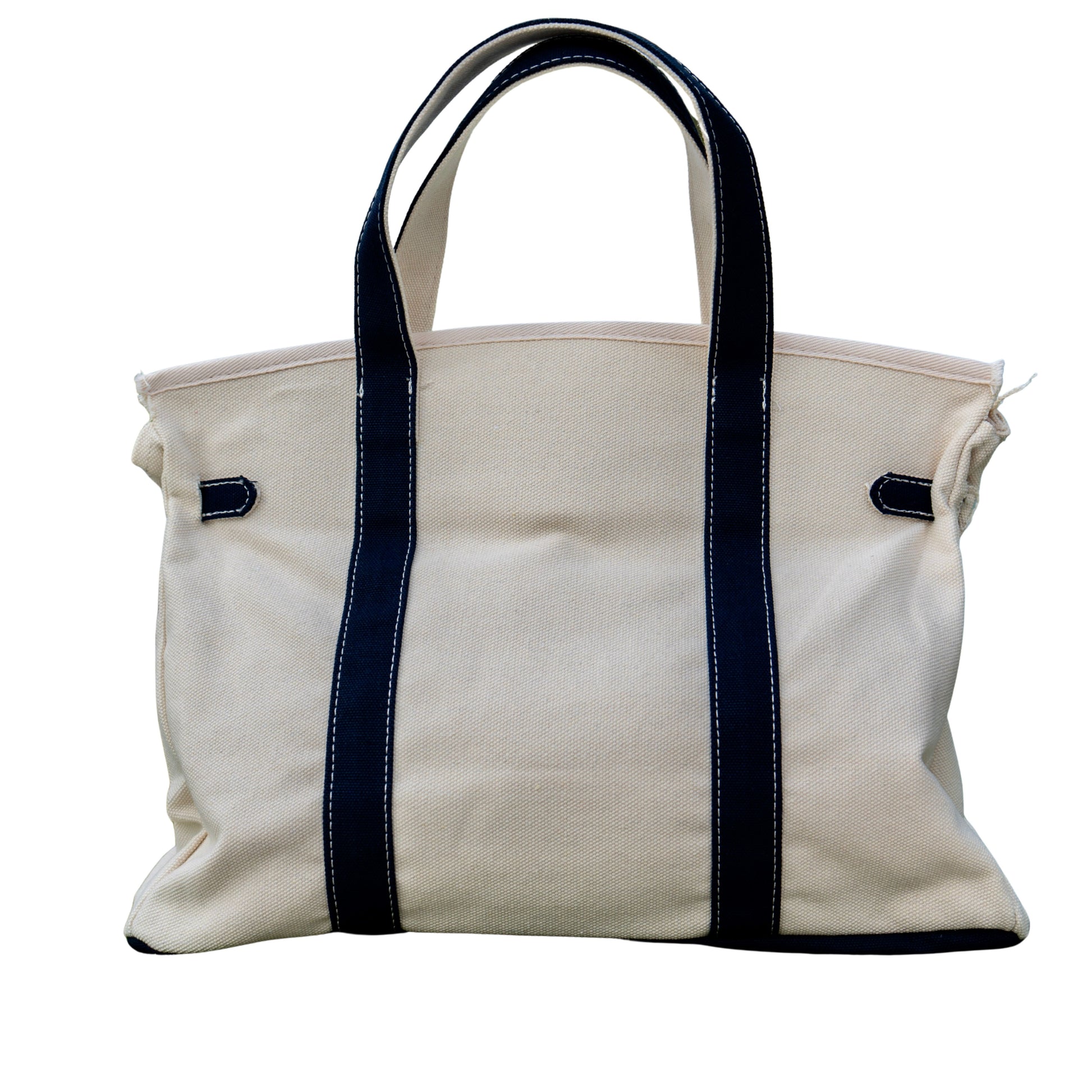 Blue Boatkin back on a white background