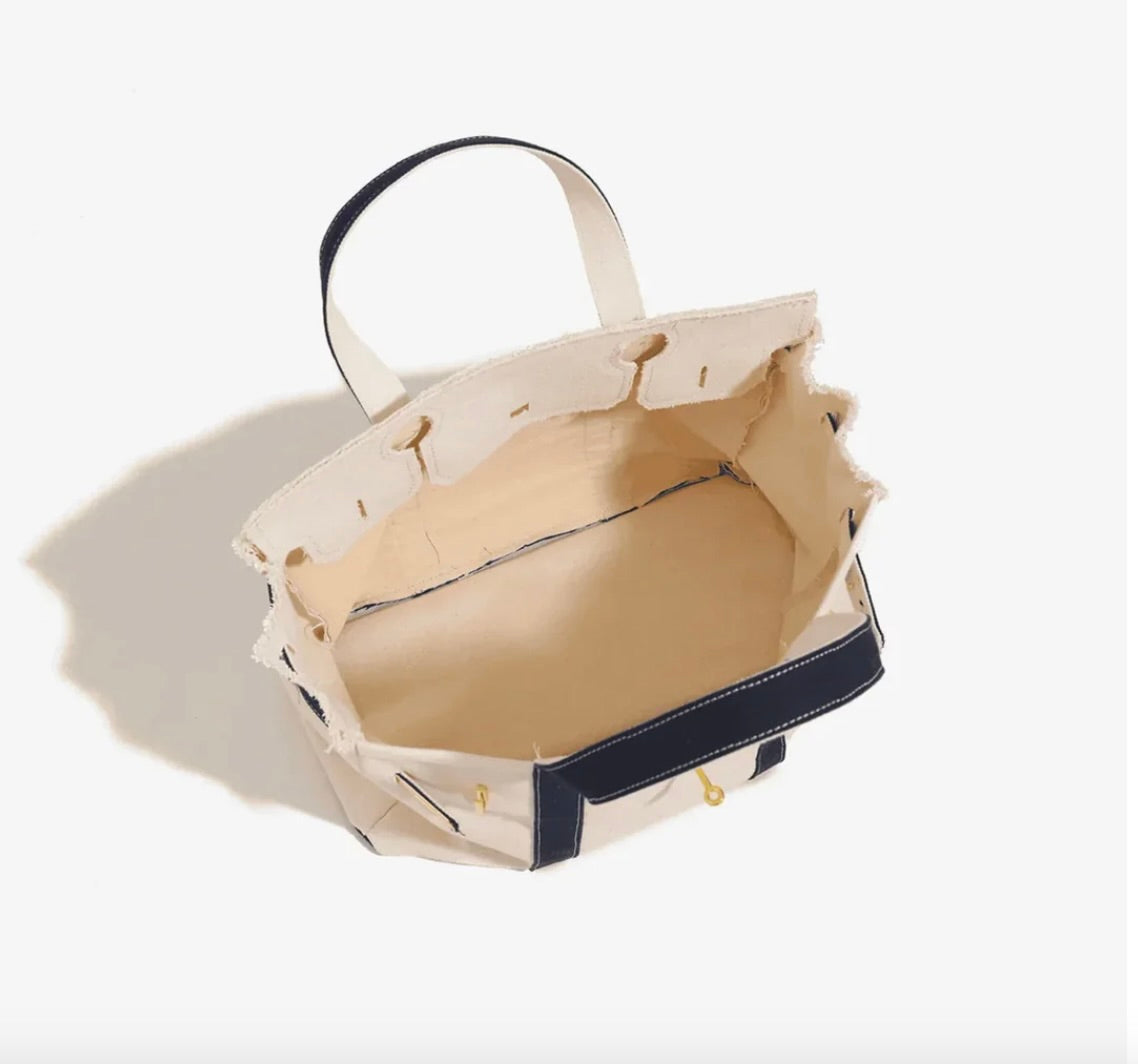 Top view of open Boatkin bag