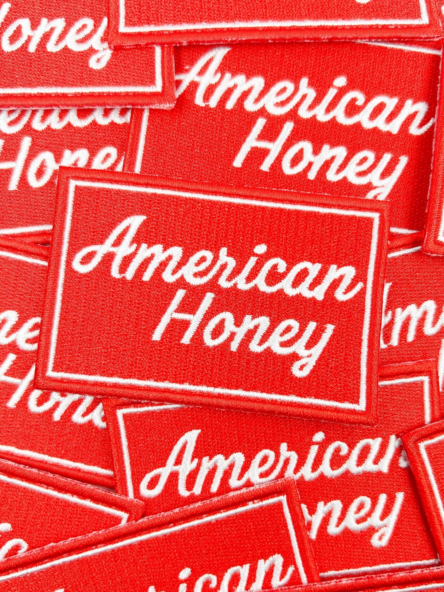 American Honey Iron On Patch