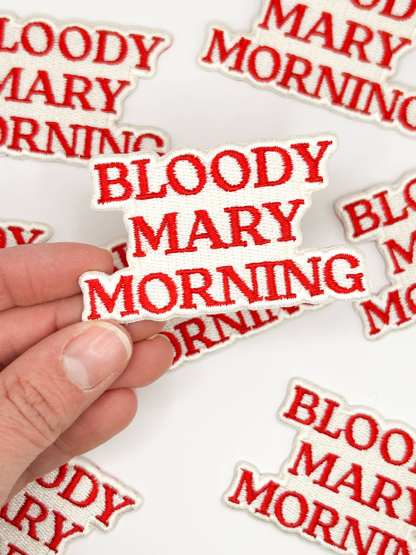 Bloody Mary Morning Iron On Patch