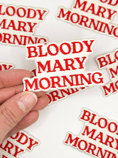 Bloody Mary Morning Iron On Patch