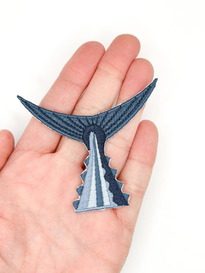 Tuna Tail Iron On Patch
