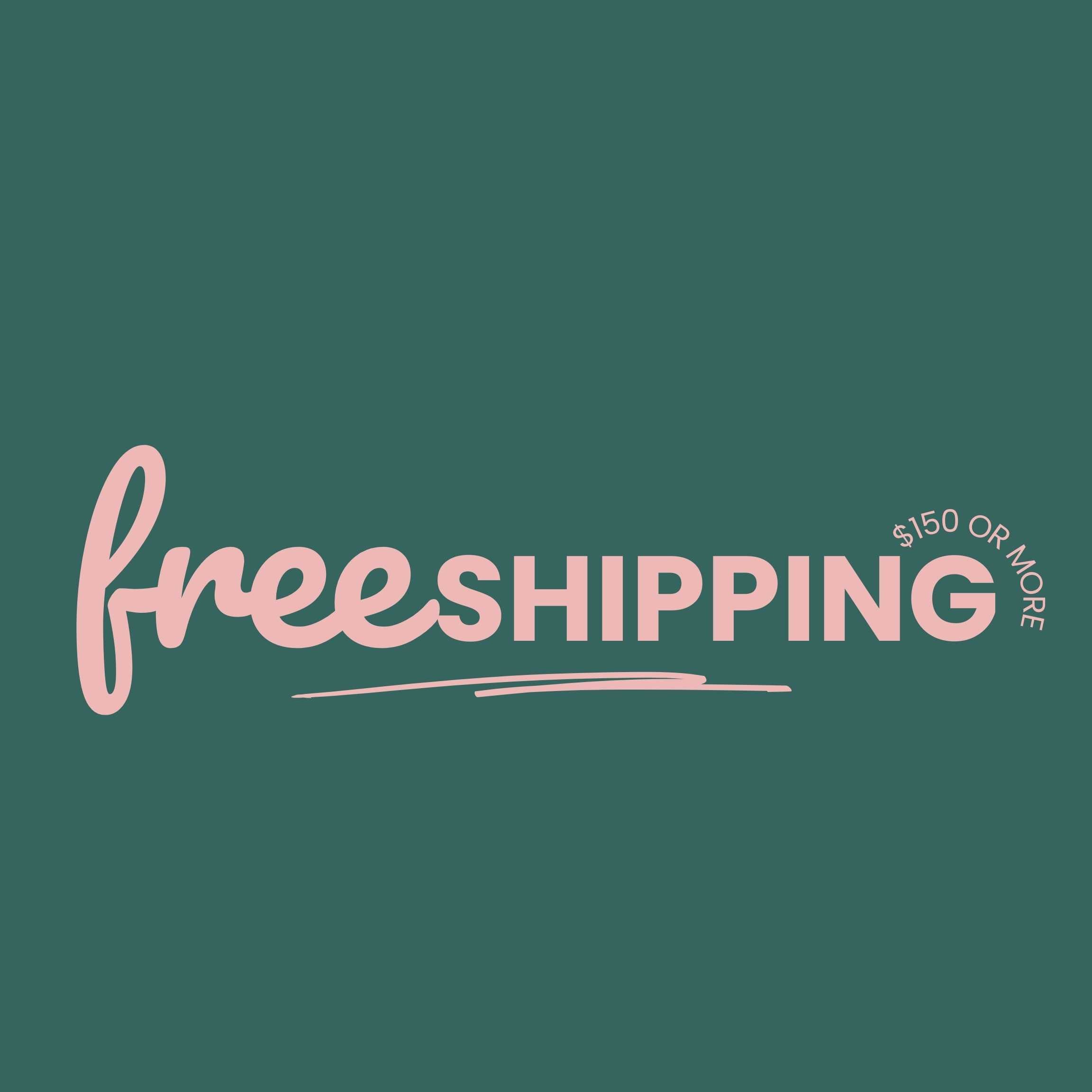 Enjoy free USPS Priority shipping from Coral Strands on purchases of $150 or more.