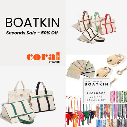 Custom Boatkin Bag w/ Patches | Personalized Canvas Tote