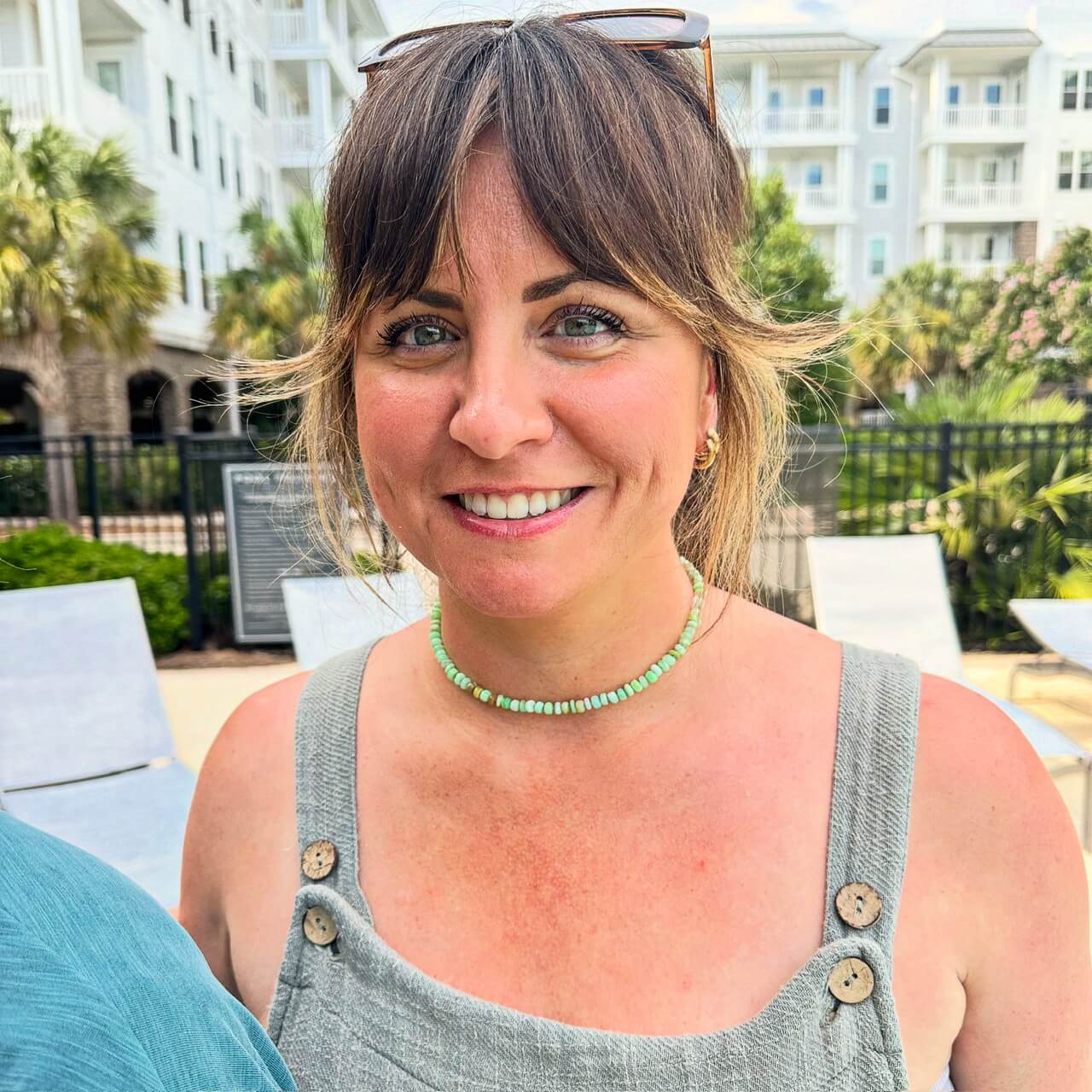 Woman who took a jewelry class