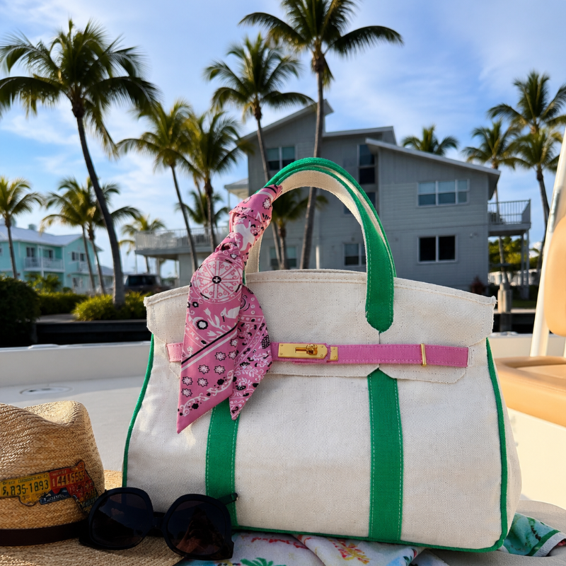 Boatkin Bag | Structured Canvas Tote in 14 Colors – Coral Strands