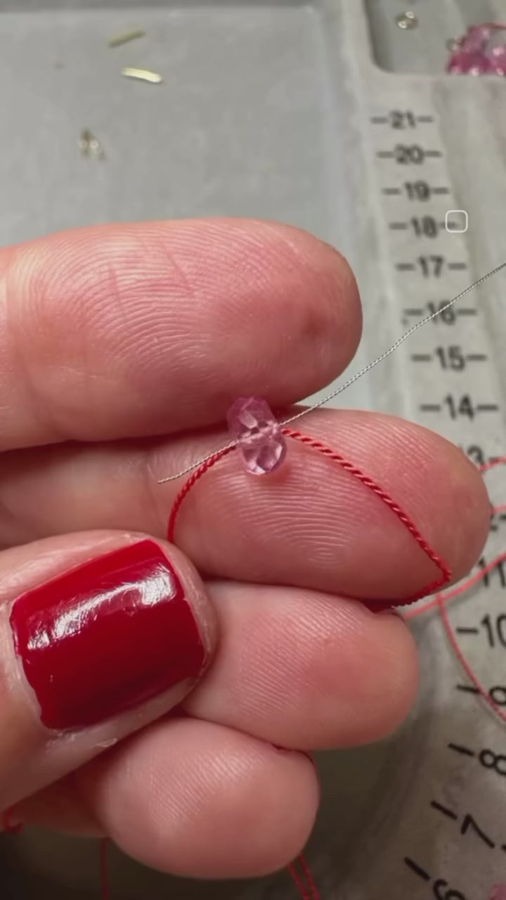 Pink Topaz Necklace