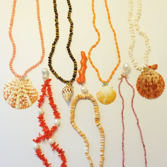 seashell jewelry making class