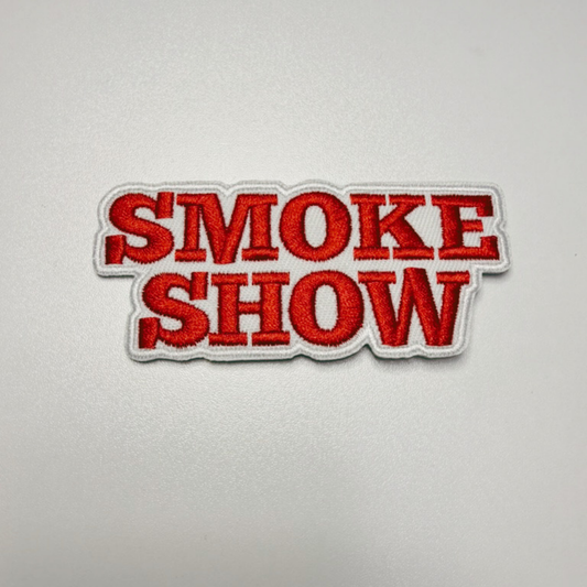 Smoke Show funny statement patch, 3.5 inches
