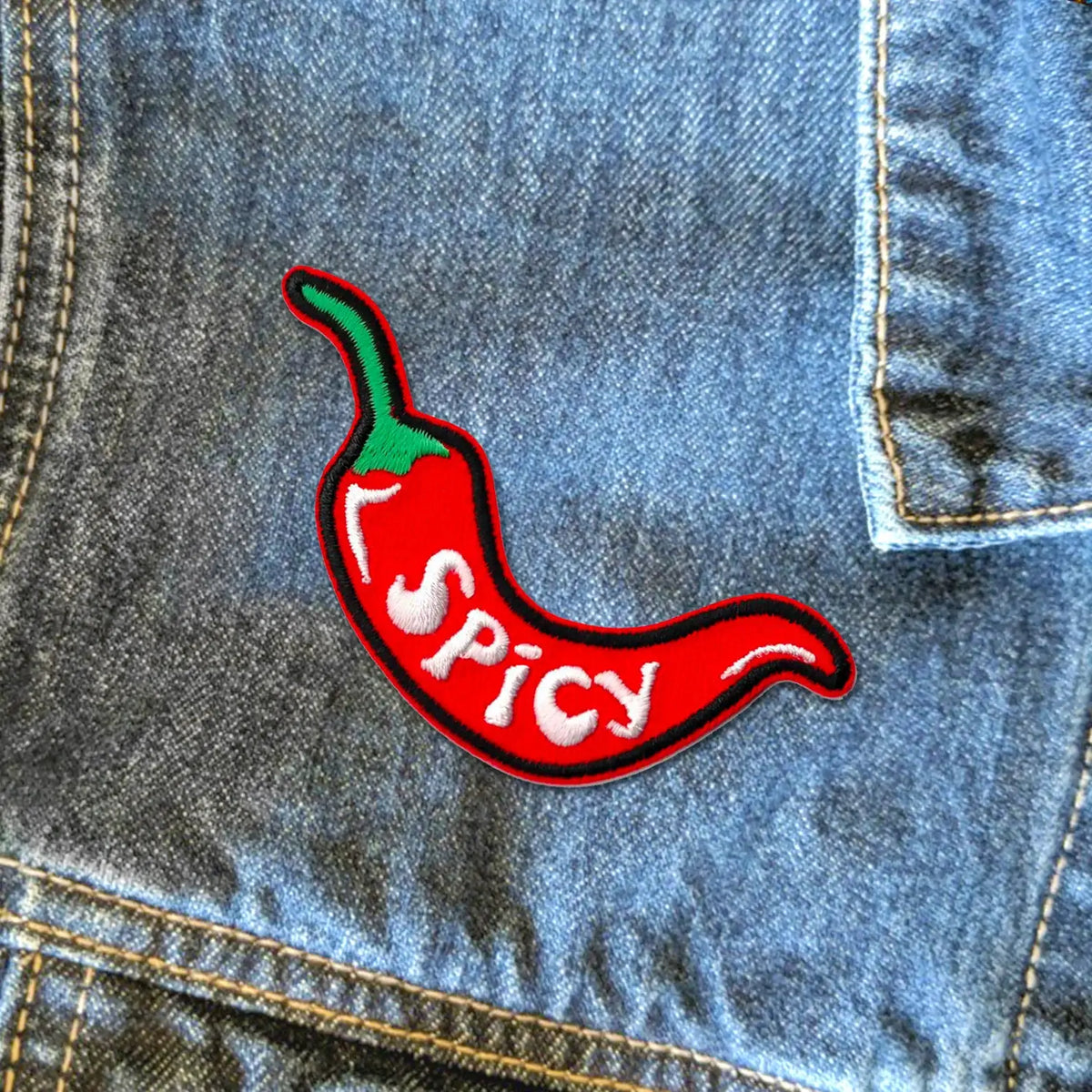 Spicy Pepper Iron On Patch