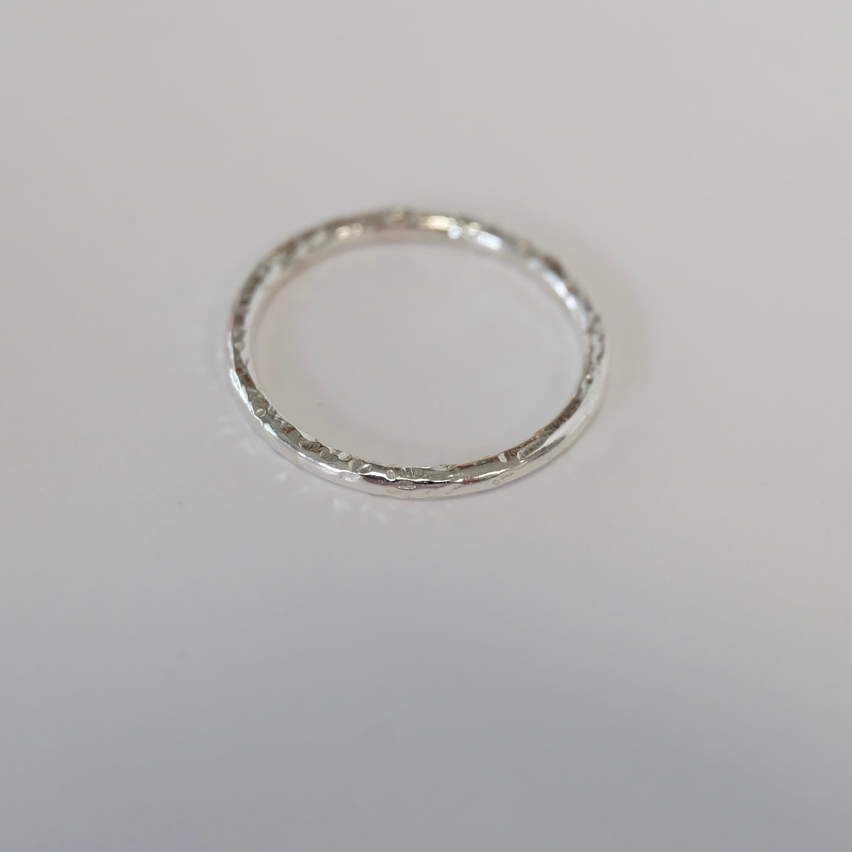 Sterling silver stacking ring