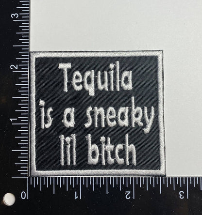Funny tequila patch, 2.4 x 2.6 inches