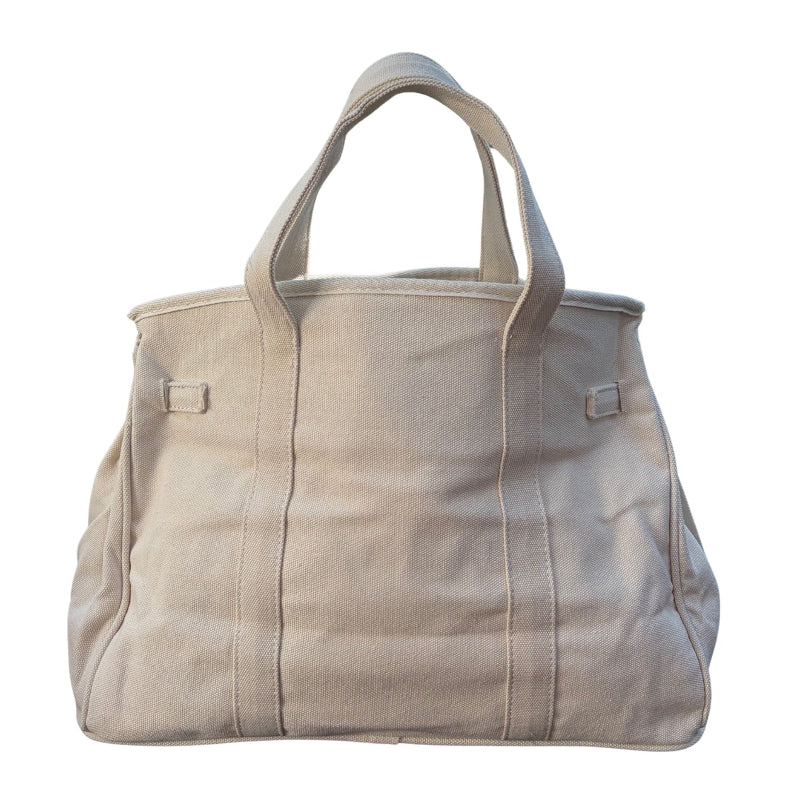 White Boatkin bag back on a white background.