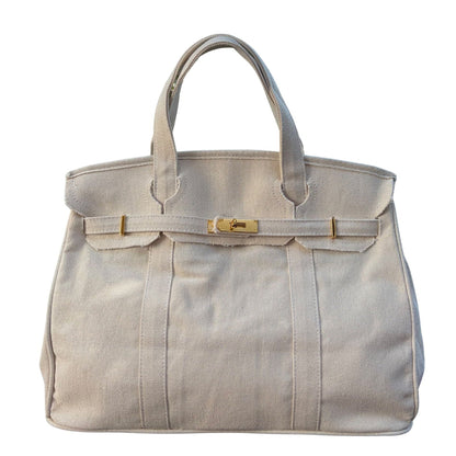 White Boatkin bag front on a white background.